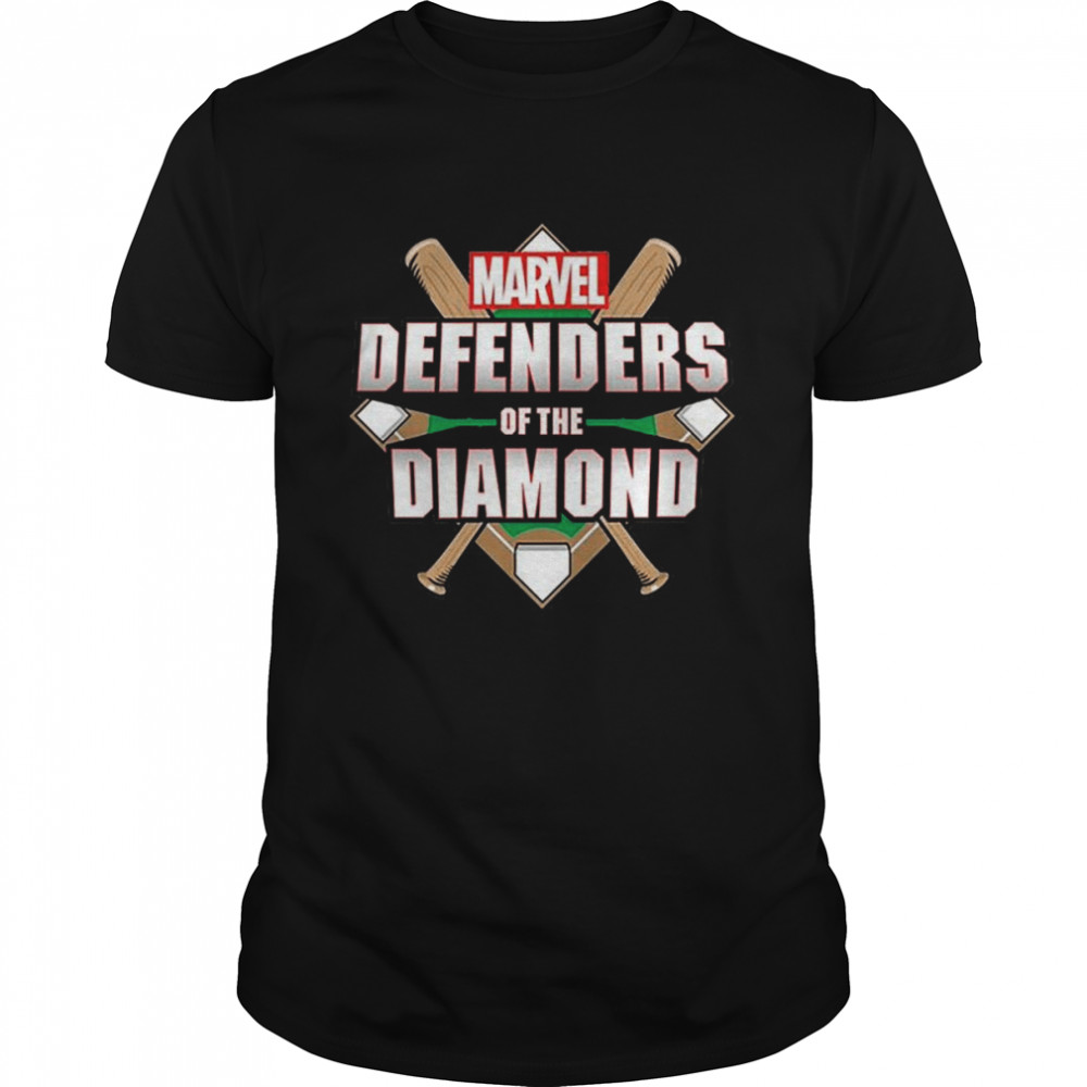 Marvel Defenders of the Diamond Logo shirt