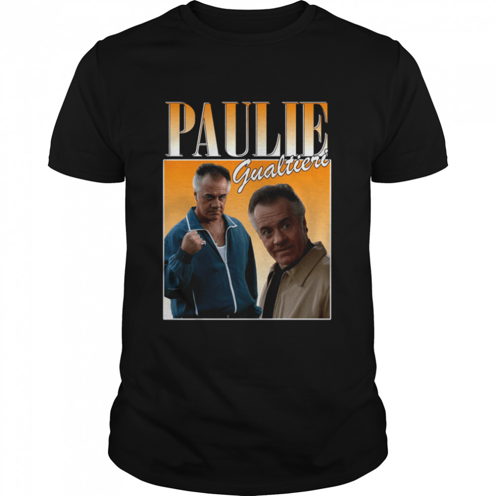 Paulie Walnuts Gualtieri Retro Design Sopranos shirt Classic Men's T-shirt