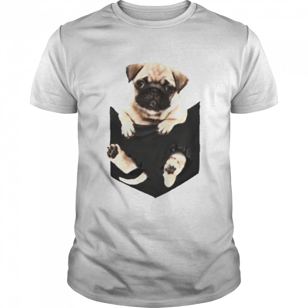 Pug In Pocket Shirt