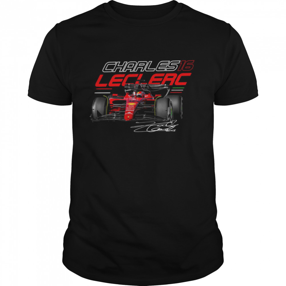 Charles Leclerc Scuderia Ferrari 2022 shirt Classic Men's T-shirt