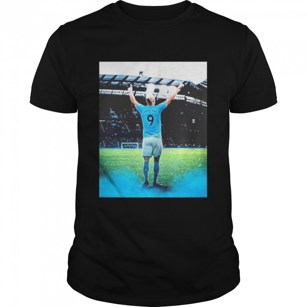 Erling Haaland Welcome To Manchester City Shirt