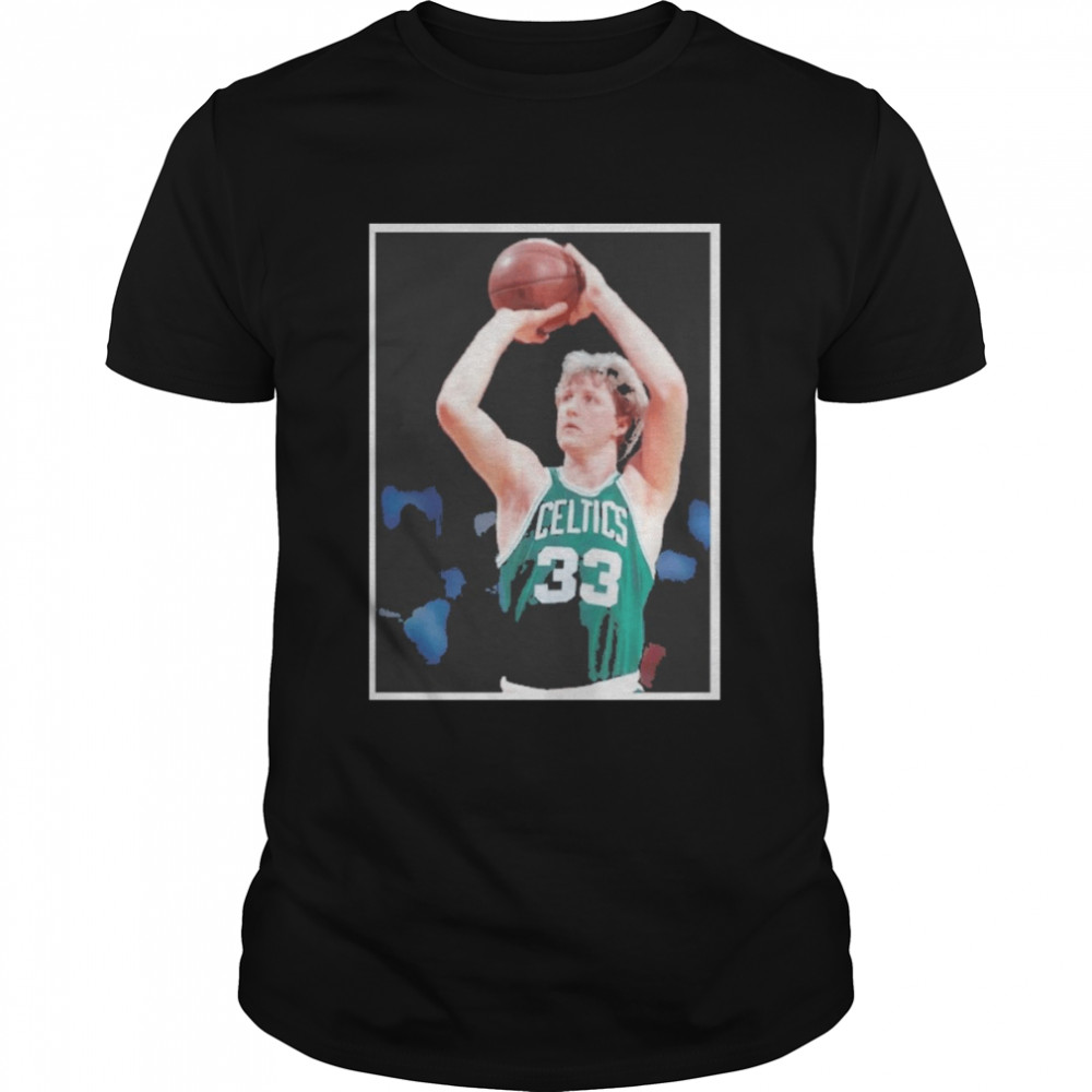 Larry Bird Boston Celtics Basketball Shirt