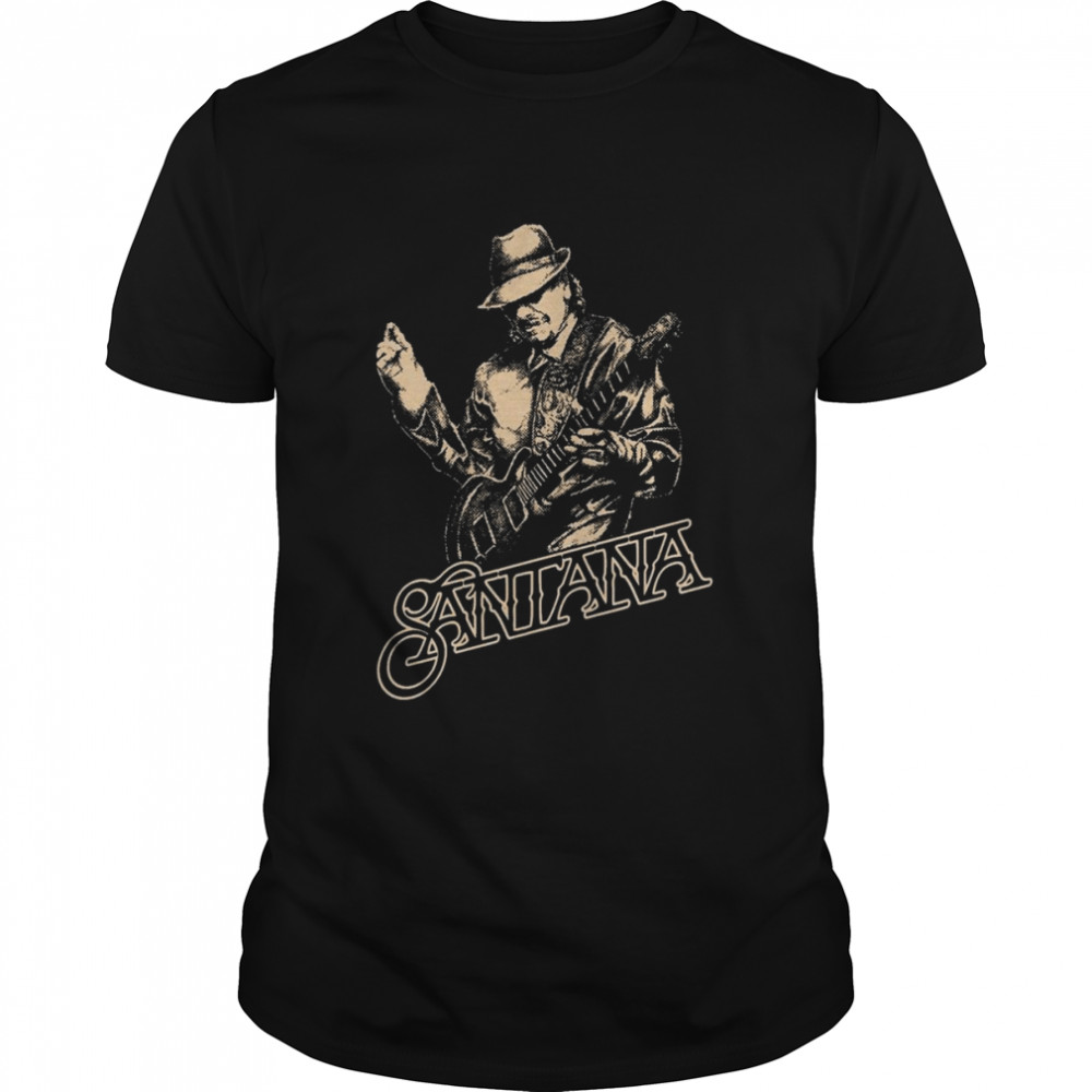 Legendary Guitarist Satana Art  Classic Men's T-shirt
