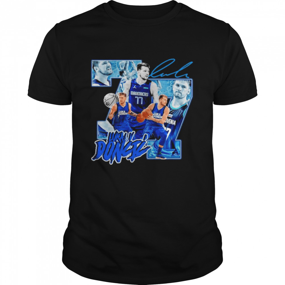 Luka Doncic Dallas Mavericks NBA  Classic Men's T-shirt