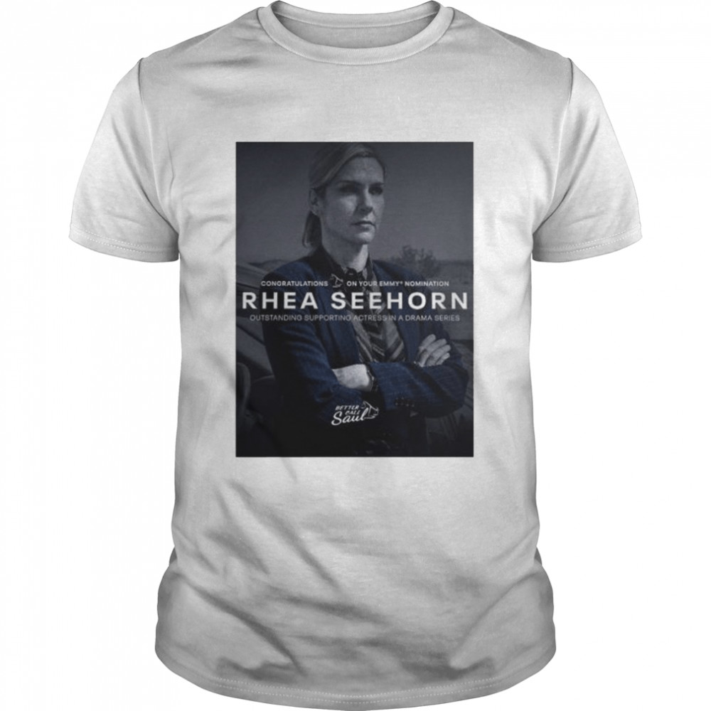 Rhea seehorn emmys nominee for outstanding supporting actress shirt