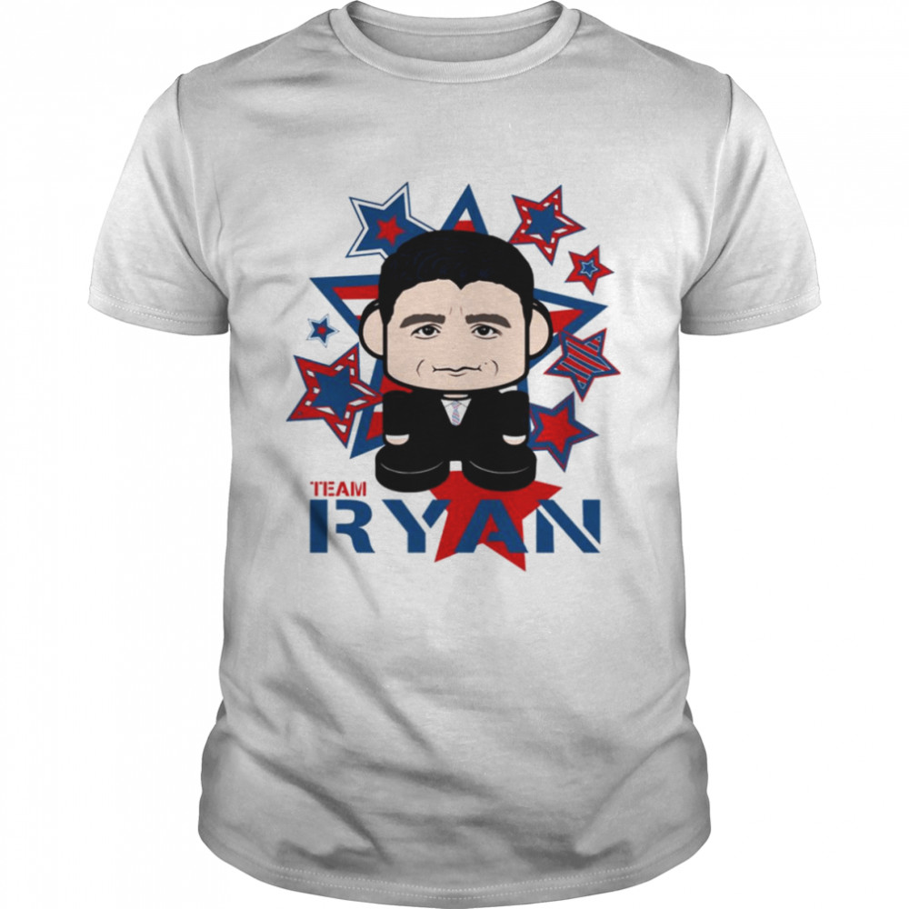 Team Ryan Politicobot Toy Robot 2022 Illustration shirt