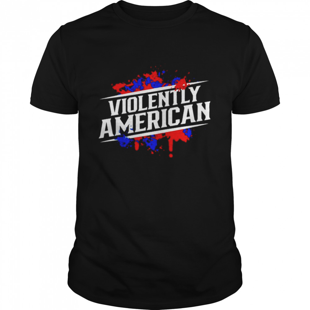 Violently American shirt Classic Men's T-shirt