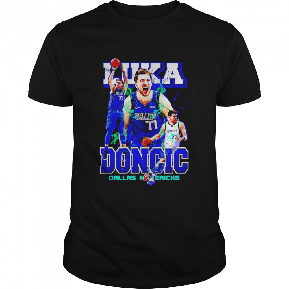 Luka Doncic NBA Dallas Mavericks signature shirt Classic Men's T-shirt