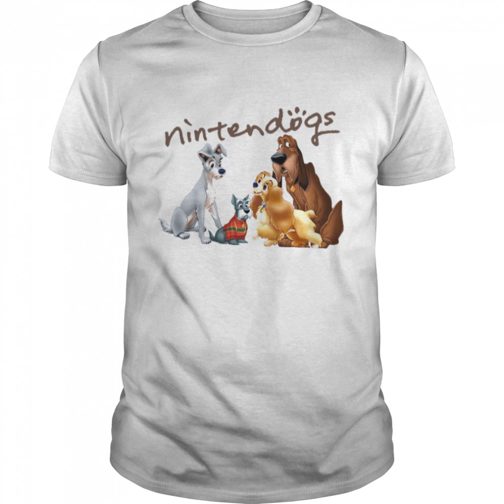Nintendogs Lady And The Tramp shirt