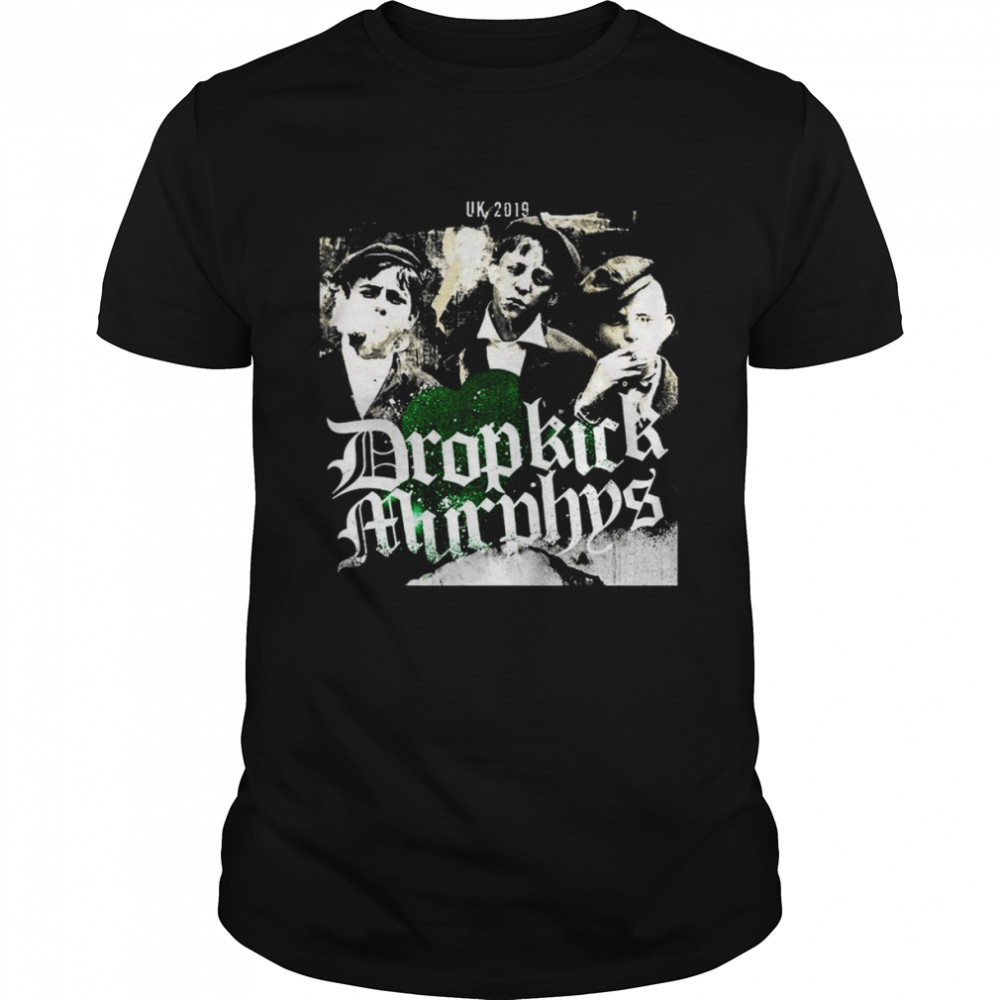 Retro Illustration Rock Music Dropkick Murphys shirt Classic Men's T-shirt