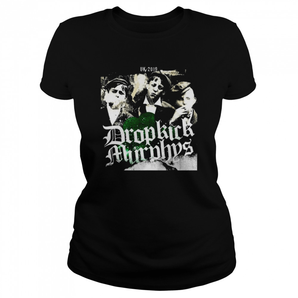 Retro Illustration Rock Music Dropkick Murphys shirt Classic Women's T-shirt