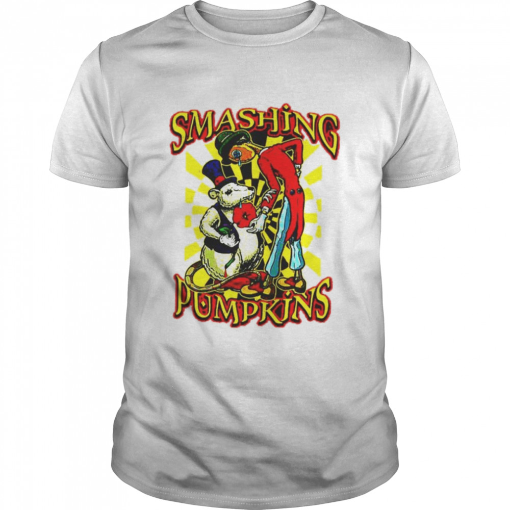 Skin Smashing Pumpkins Retro Music Art shirt Classic Men's T-shirt