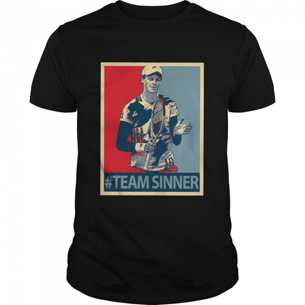 Team Sinner Tennis Jannik Sinner shirt Classic Men's T-shirt