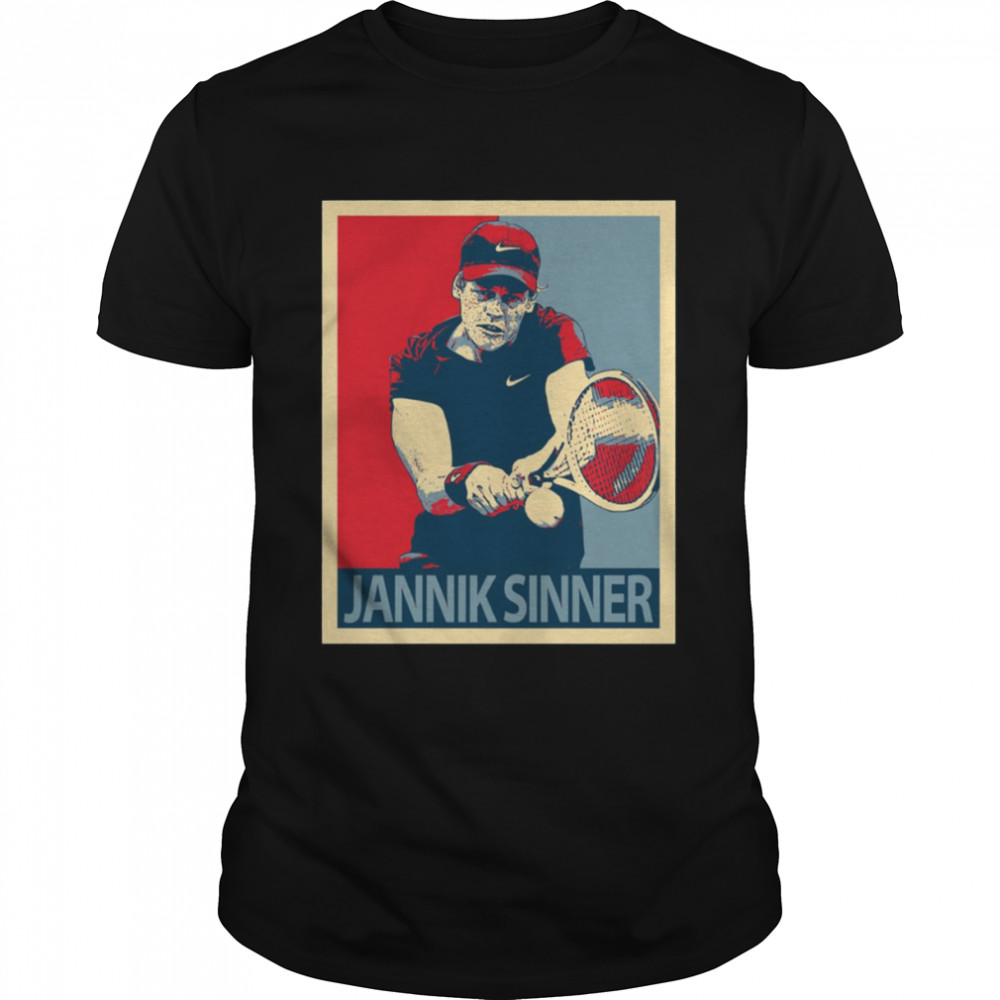 The Tennis Legend Jannik Sinner shirt