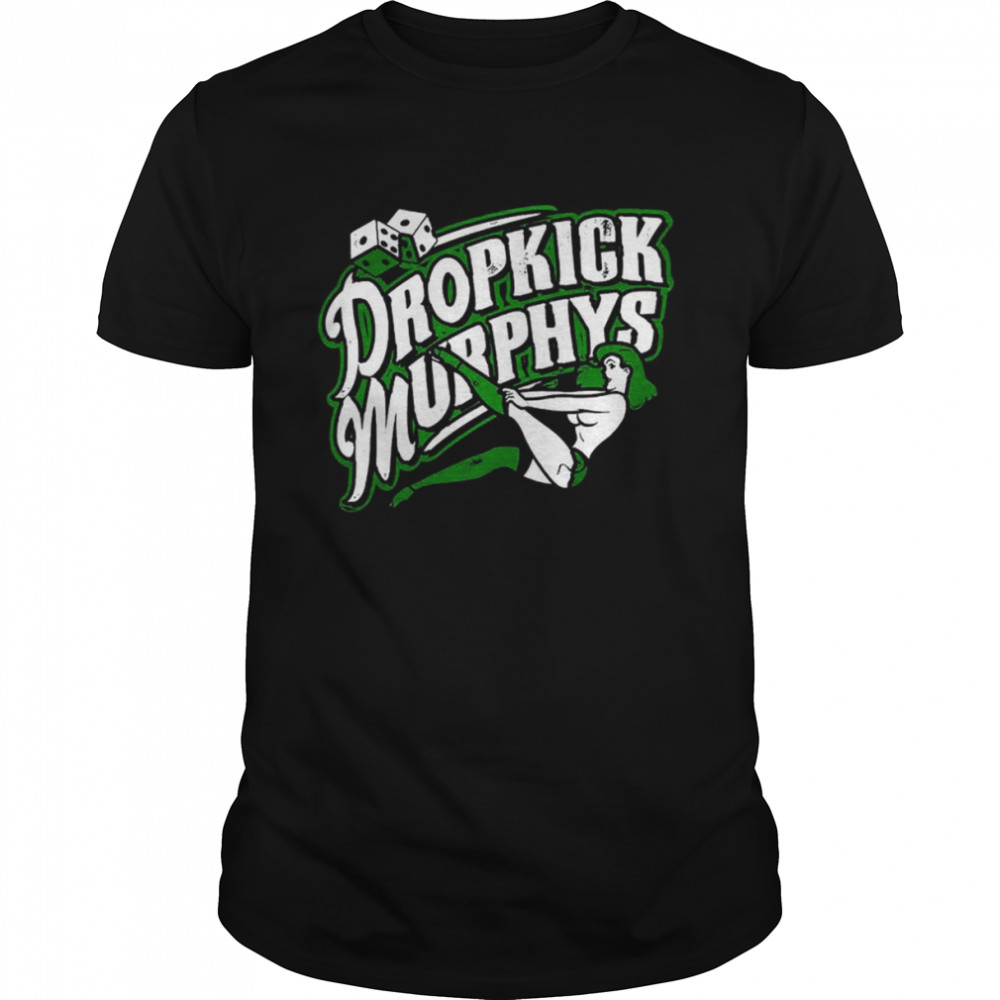 Trending White Logo Dropkick Murphys shirt