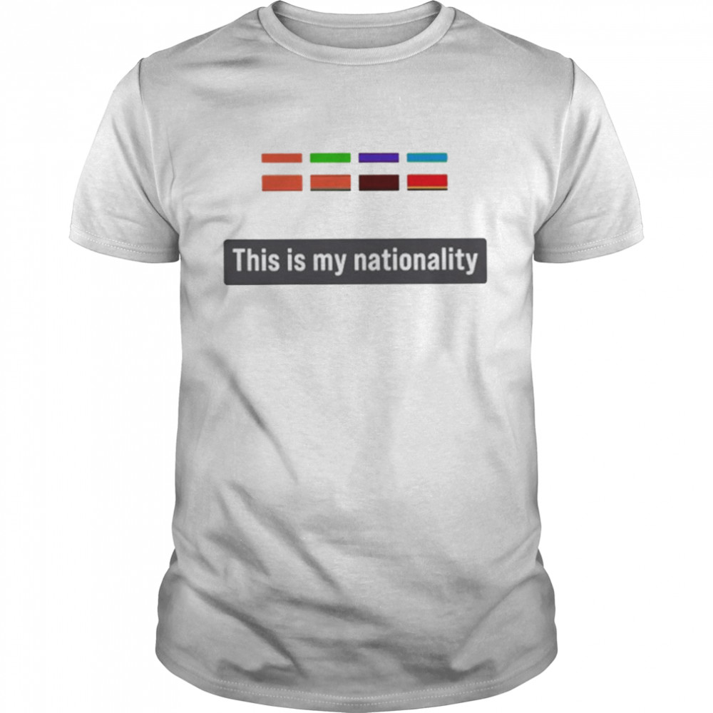 Zedd this is my nationality shirt Classic Men's T-shirt
