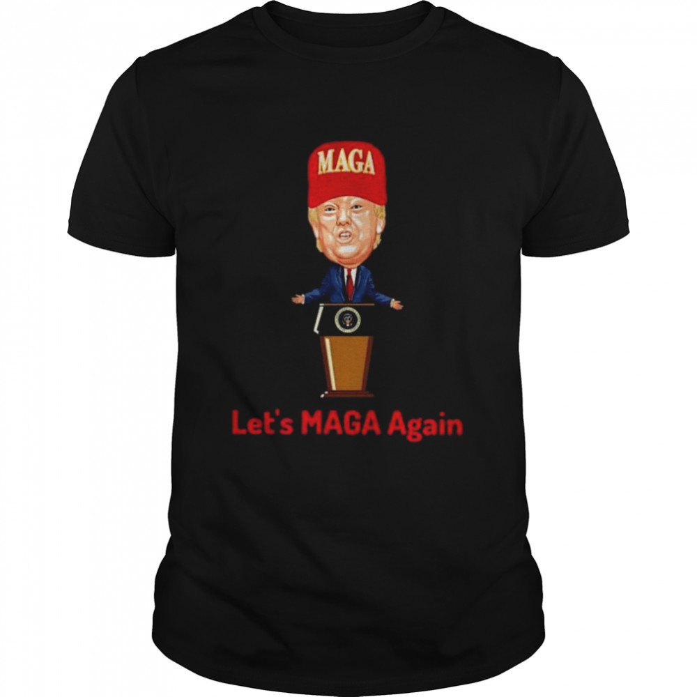 Donald Trump 2024 let’s maga again shirt