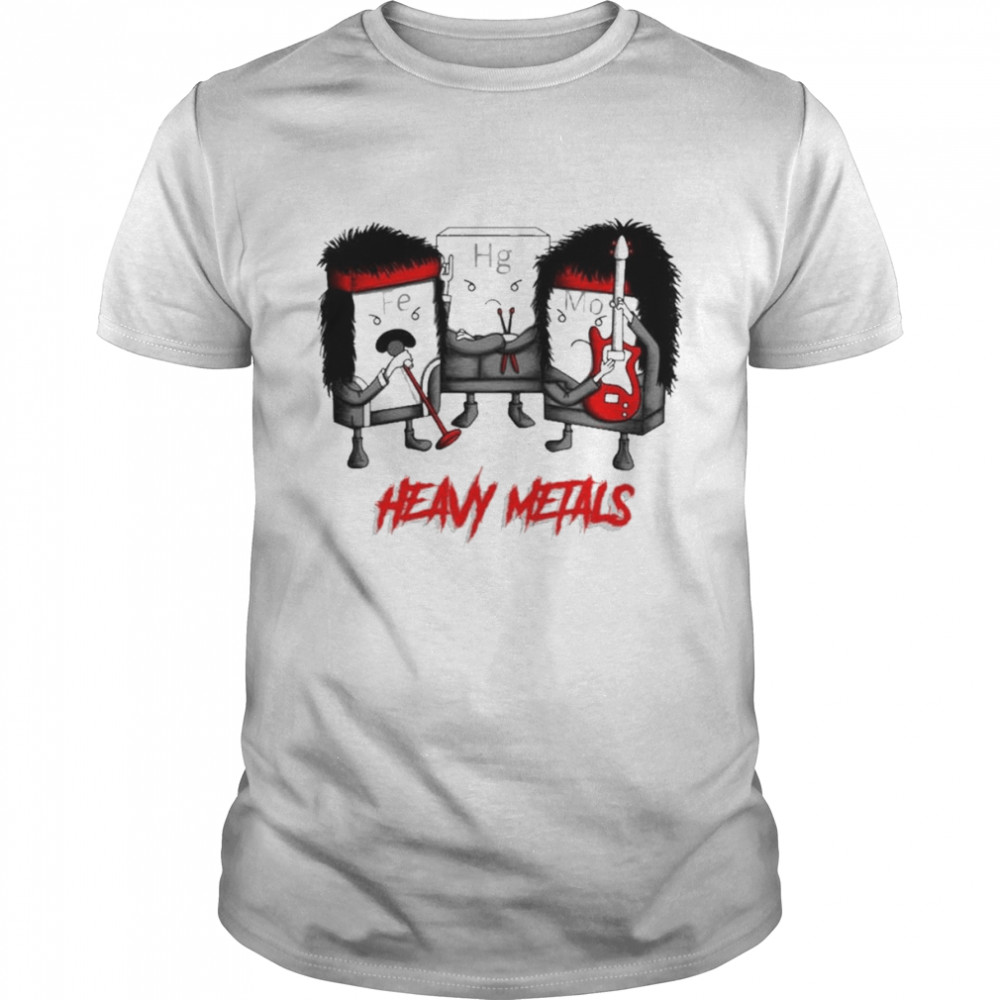 Heavy Metals Fe Hg Mo  Classic Men's T-shirt