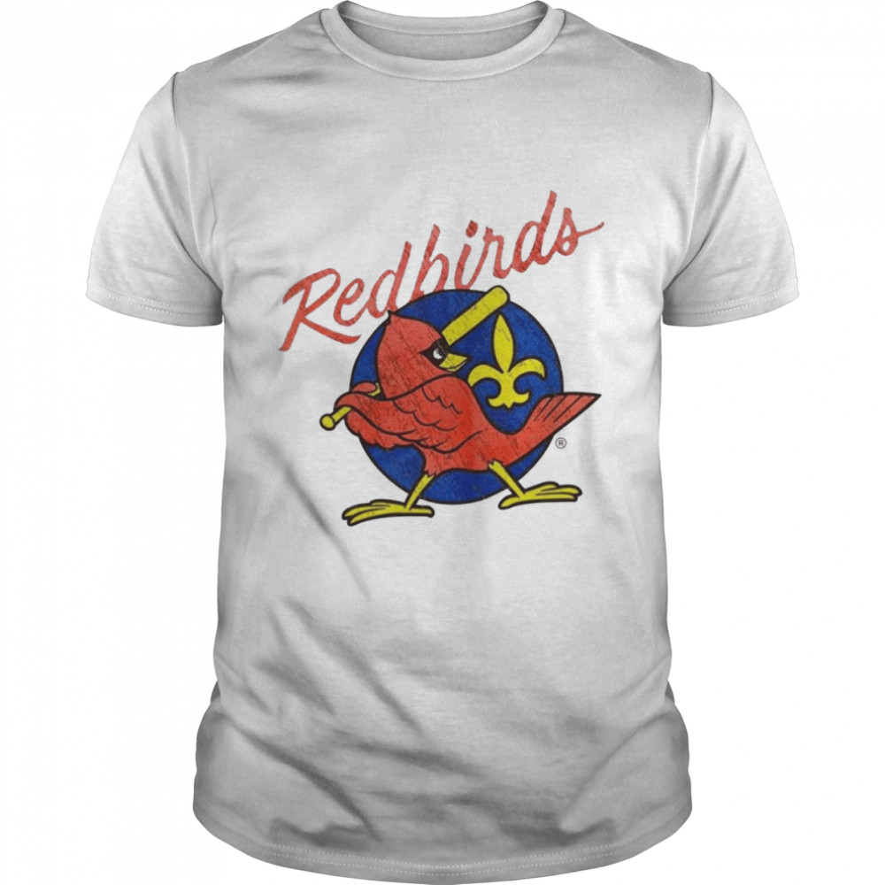Louisville Redbirds Redbirds Vintage Throwback Tee Louisville Bats Team Store Shirt