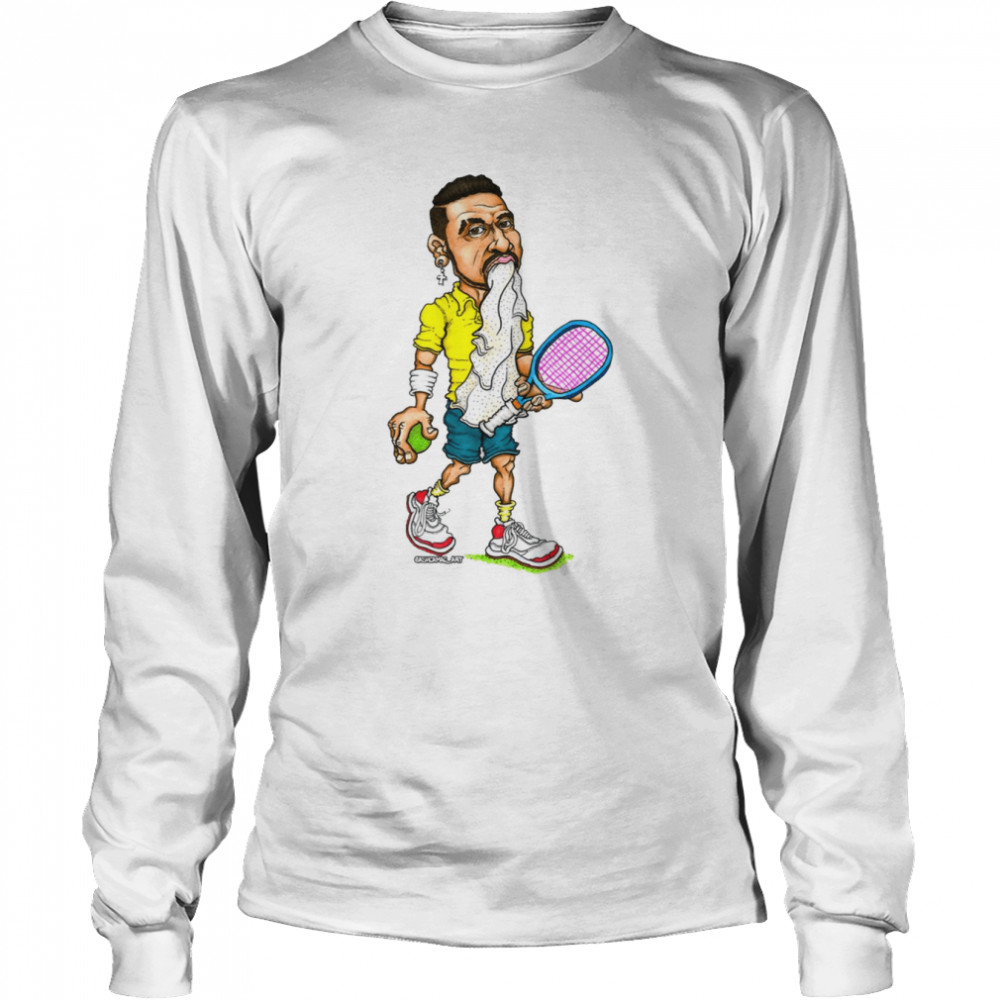 Nick Kyrgios Tennis shirt Long Sleeved T-shirt