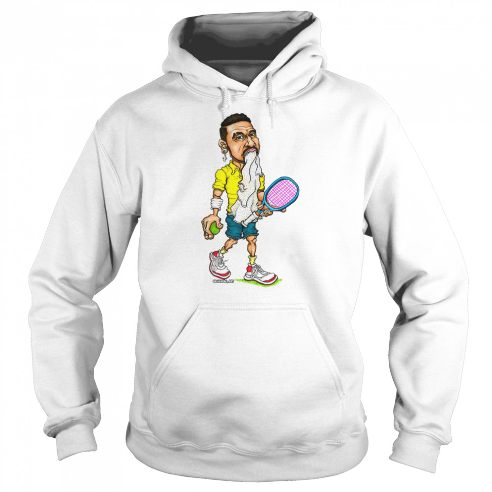 Nick Kyrgios Tennis shirt Unisex Hoodie
