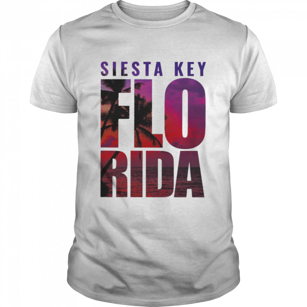 Siesta Key Beach Florida Evening Sunset shirt