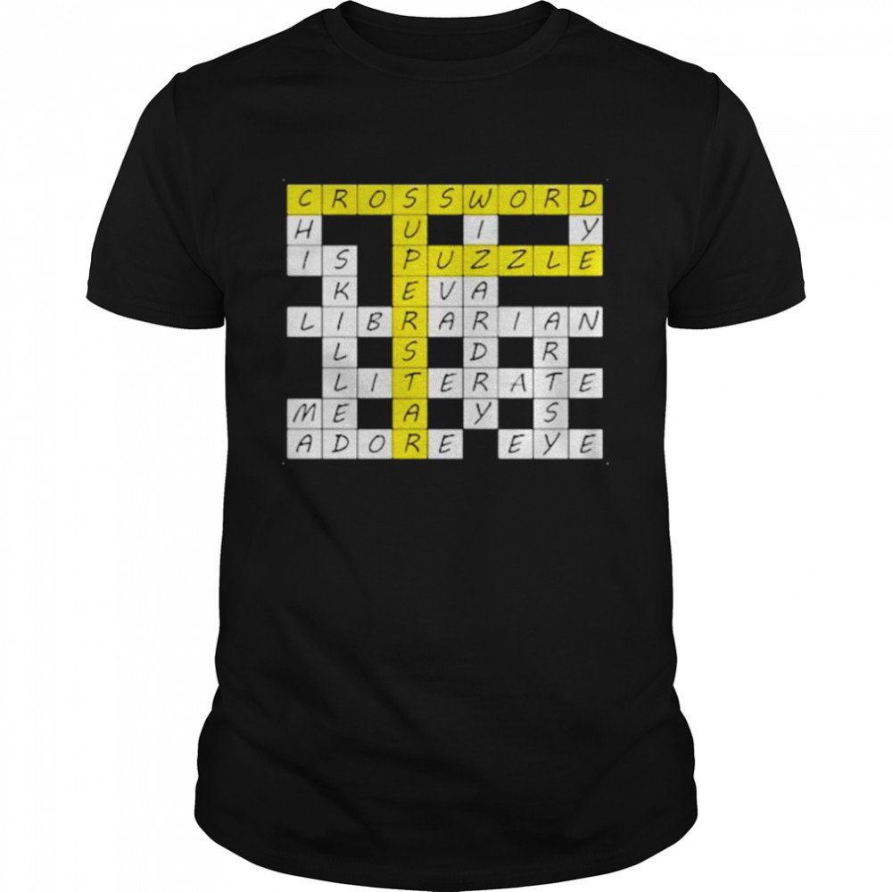 Crossword Puzzle Superstar shirt Classic Men's T-shirt
