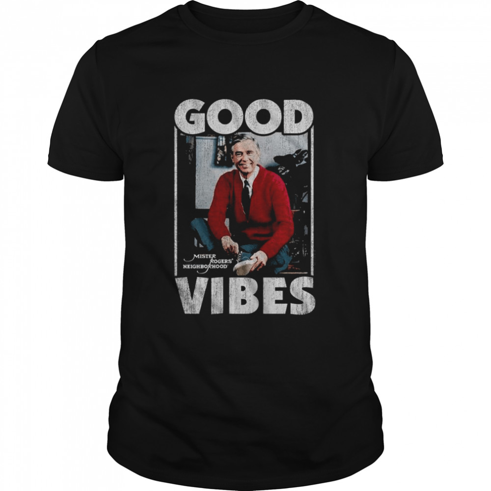 Good Vibes Mr. Rogers vintage T-Shirt