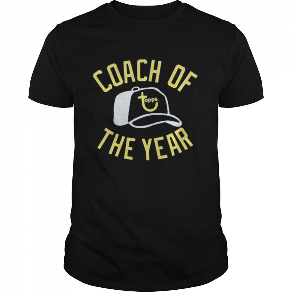 Topps Coach Of The Year shirt