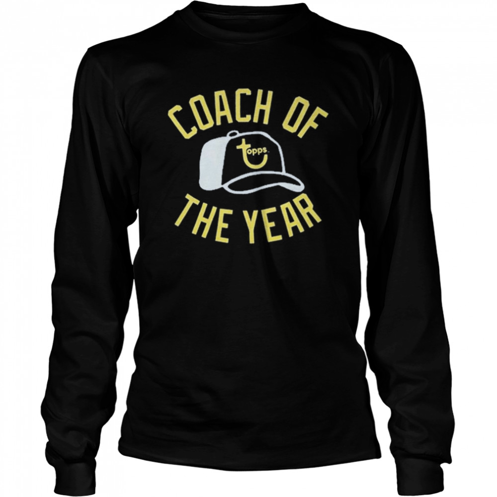 Topps Coach Of The Year shirt Long Sleeved T-shirt