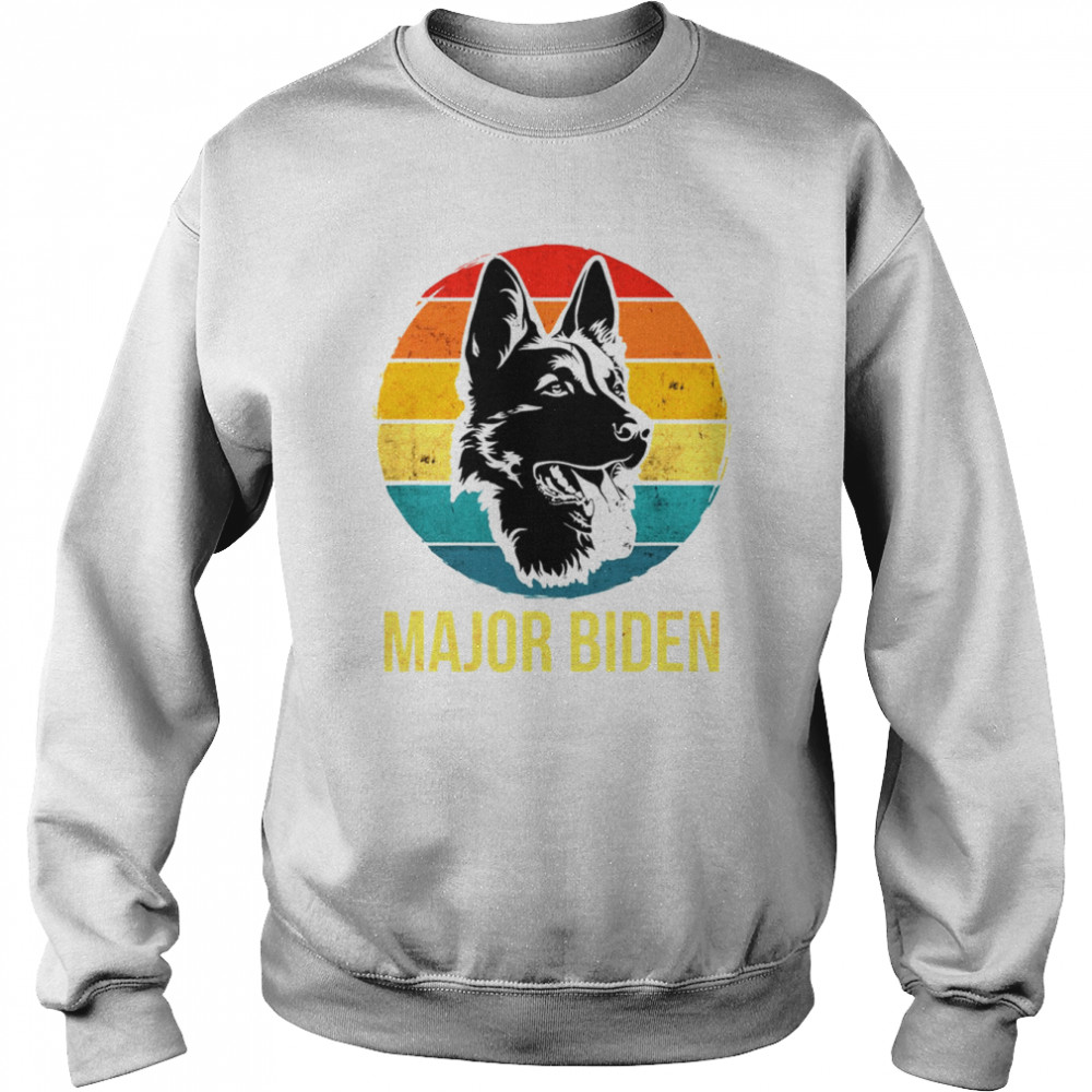 US Major Biden First Dog Vintage shirt Unisex Sweatshirt