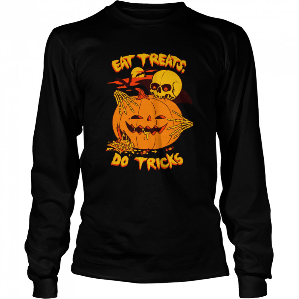 Eat Treats Do Tricks Funny Design For Halloween shirt - Trend T Shirt Store  Online
