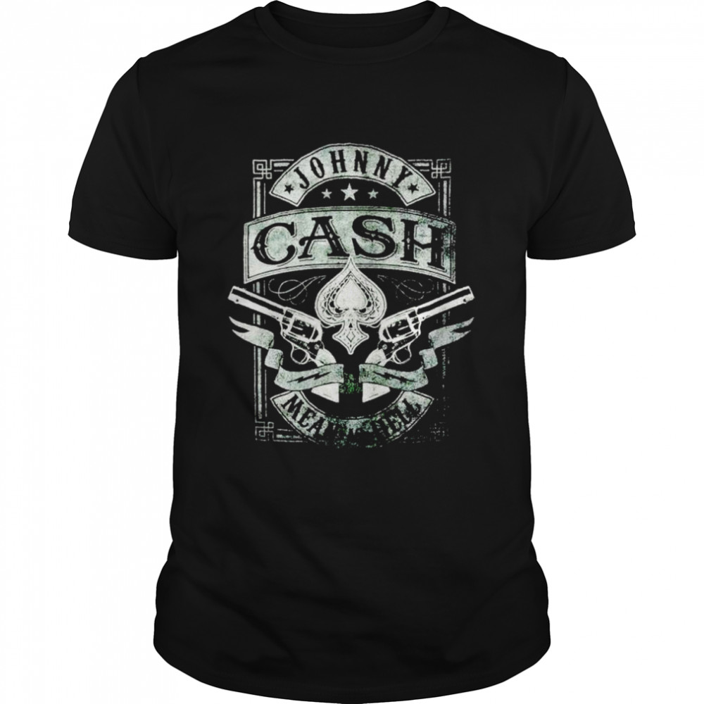 Johnny cash mean as hell shirt