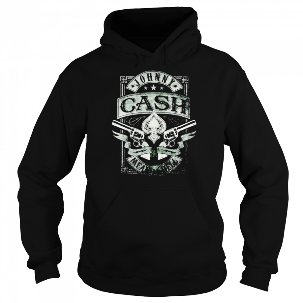 Johnny cash mean as hell shirt Unisex Hoodie