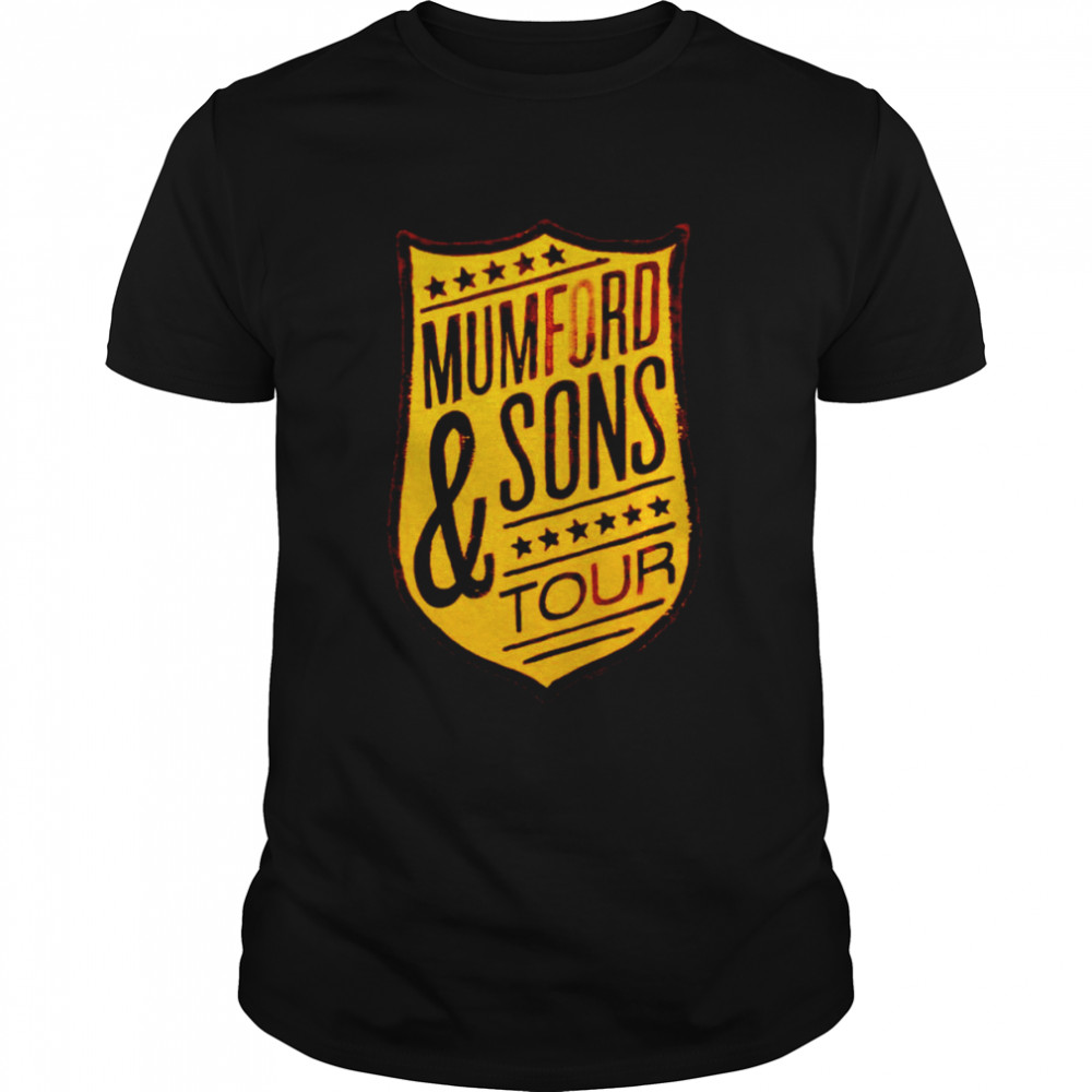 Mumford & sons tour shirt