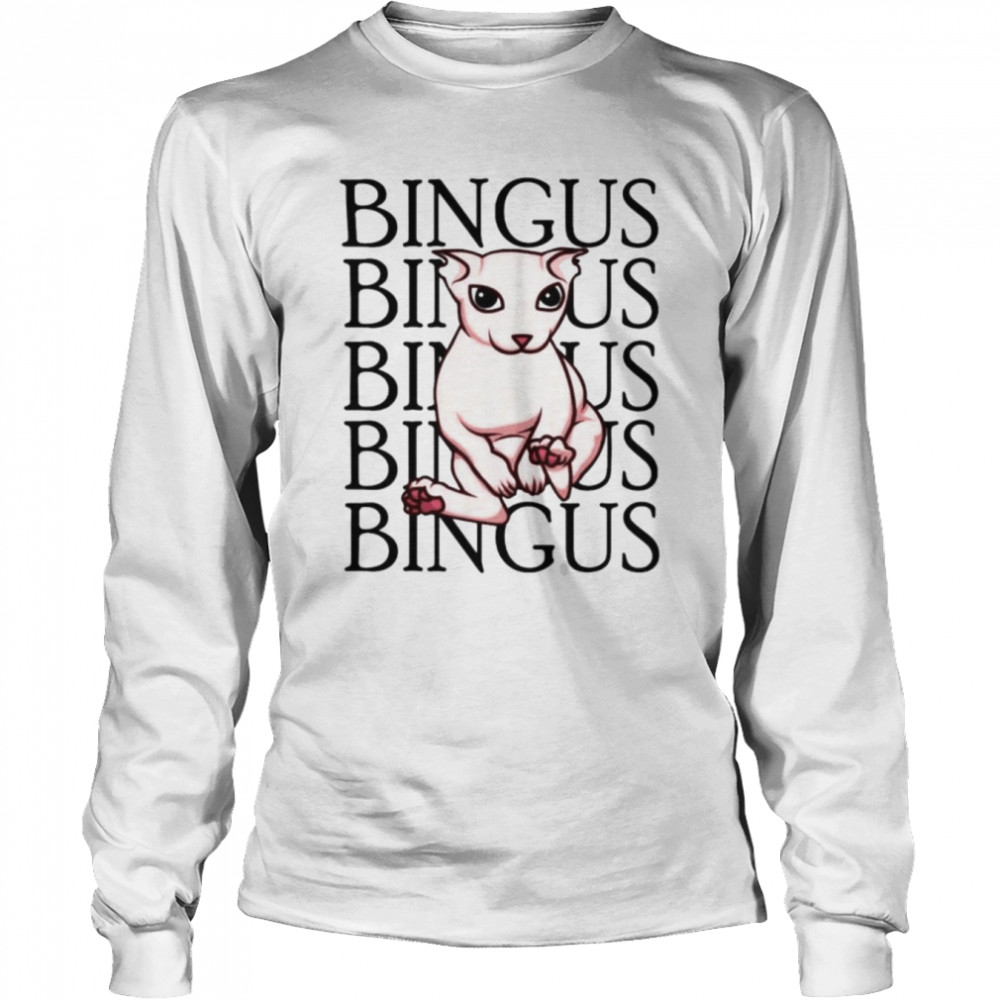 Weird Thrift Bingus shirt Long Sleeved T-shirt