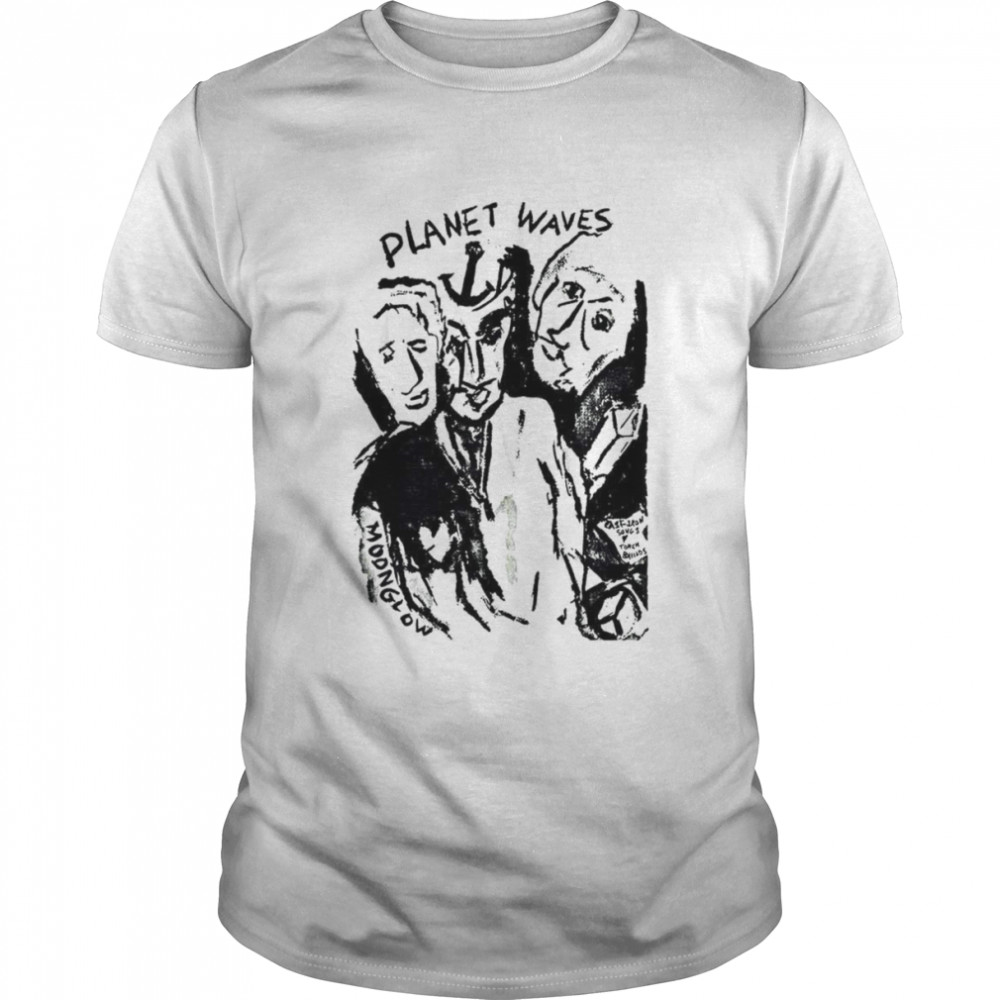 Bob Dylan Planet Waves Rock Folk Blues shirt Classic Men's T-shirt