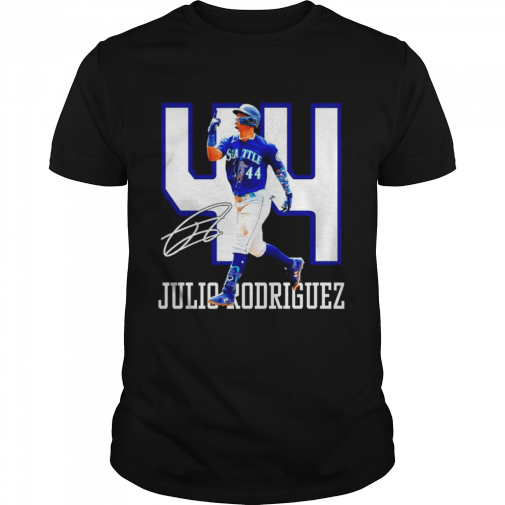 Julio Rodriguez 44 signature shirt