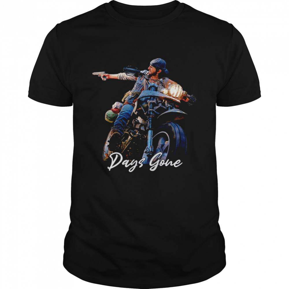 Motobike Days Gone Game Limited Series Design shirt Classic Men's T-shirt