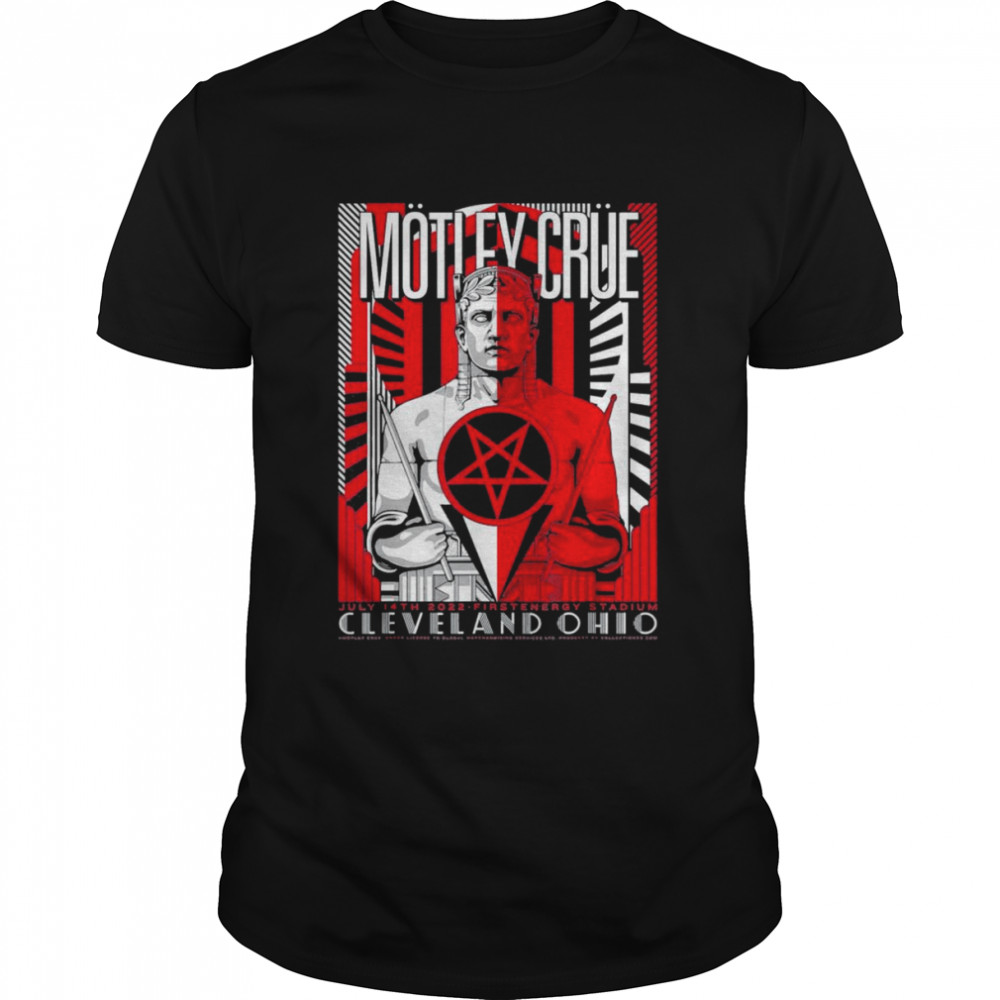 mötley Crüe – The Stadium Tour Cleveland Event T-Shirt
