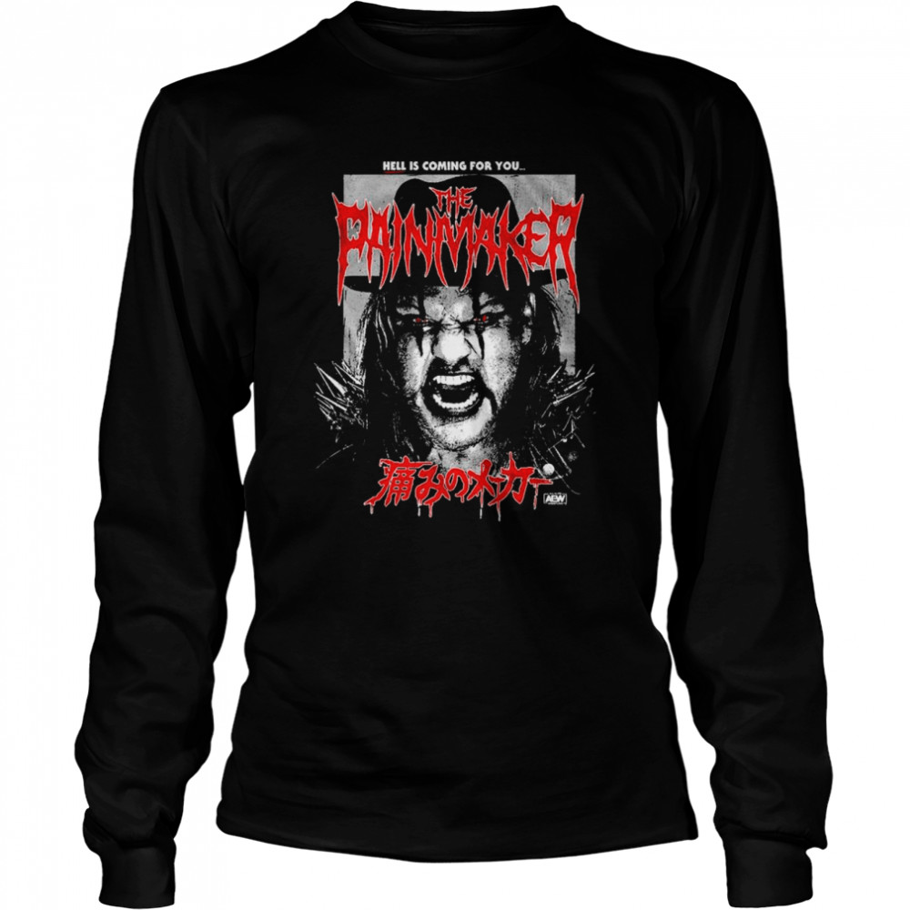 Chris Jericho – Hell Is Coming For You shirt Long Sleeved T-shirt