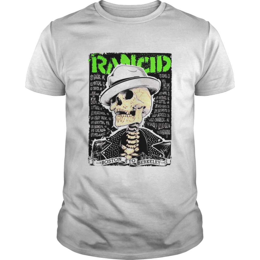 Cool Rock Music Graphic Rancid Band shirt