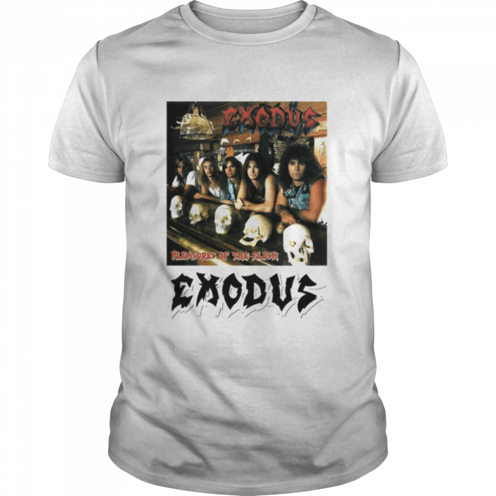 Pleasures Of The Flesk Exodus Rock Band shirt Classic Men's T-shirt