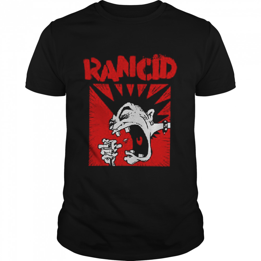 Punk Rock The Red Rancid Band shirt Classic Men's T-shirt