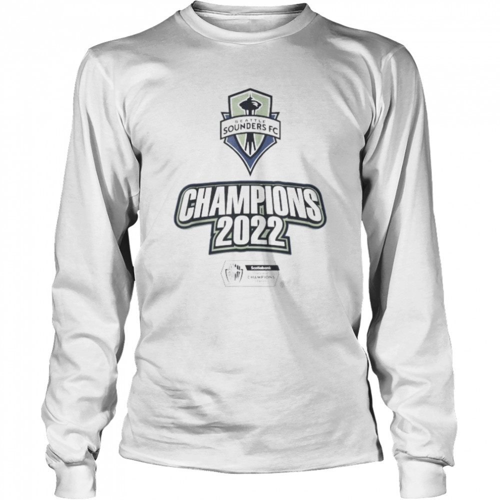Seattle sounders concacaf champions league 2022 shirt Long Sleeved T-shirt