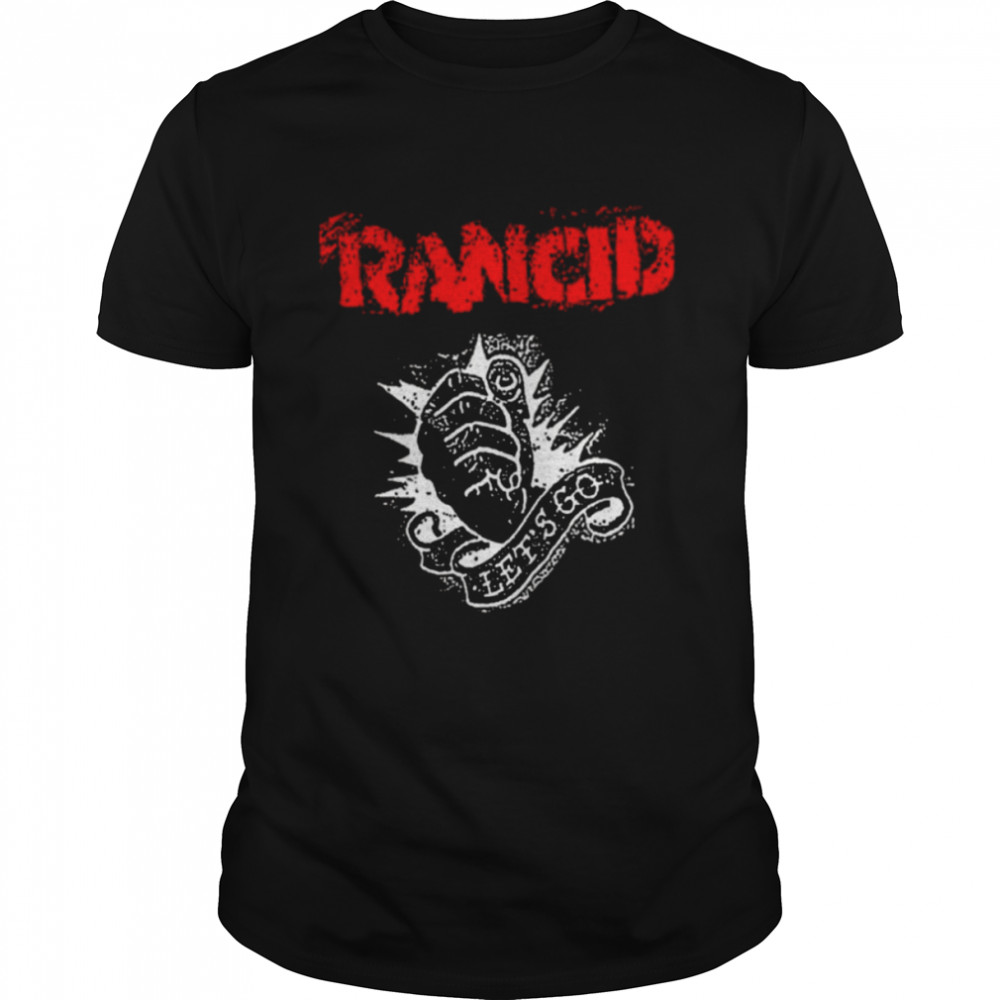 The Best Fist Design Rancid Band shirt Classic Men's T-shirt