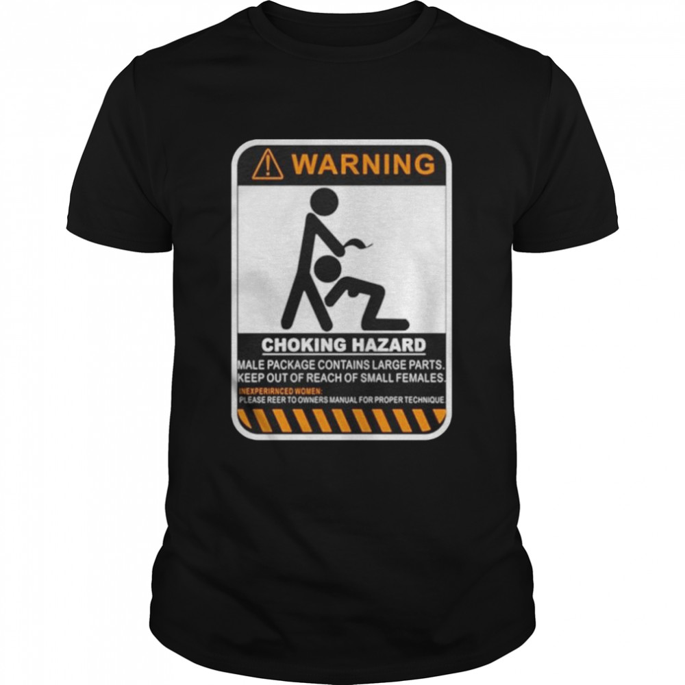 Warning Choking Hazard  Classic Men's T-shirt
