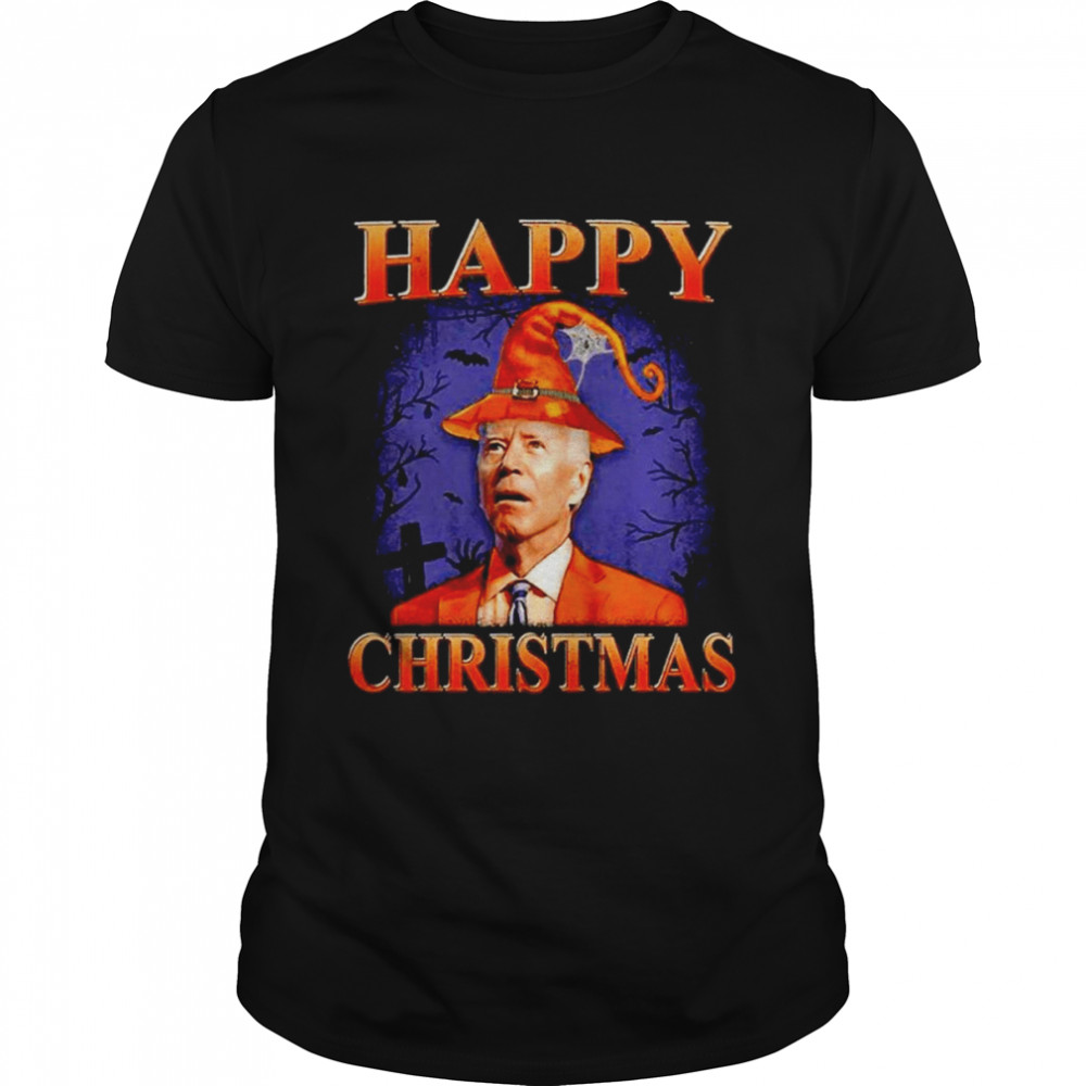 Happy Christmas Halloween Biden shirt