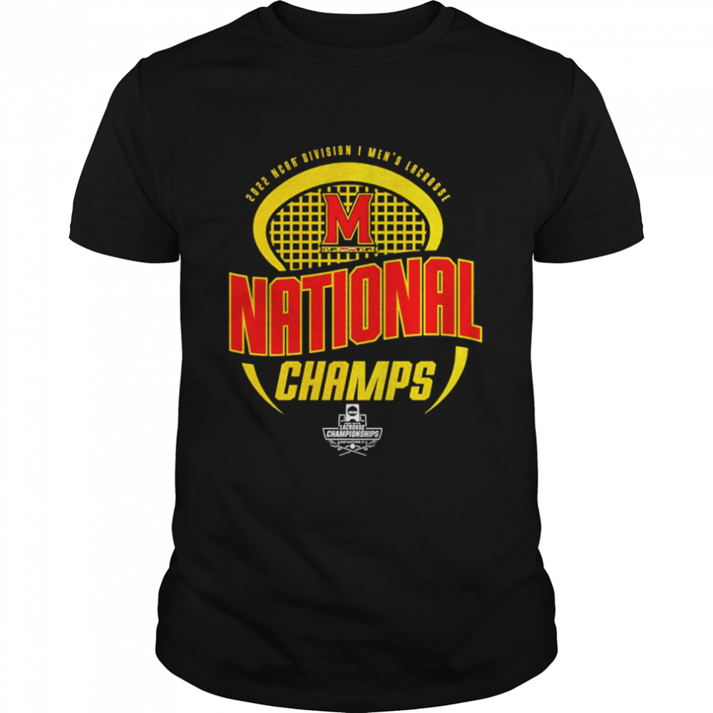 Maryland Terrapins 2022 NCAA Men’s Lacrosse National Champions T-shirt