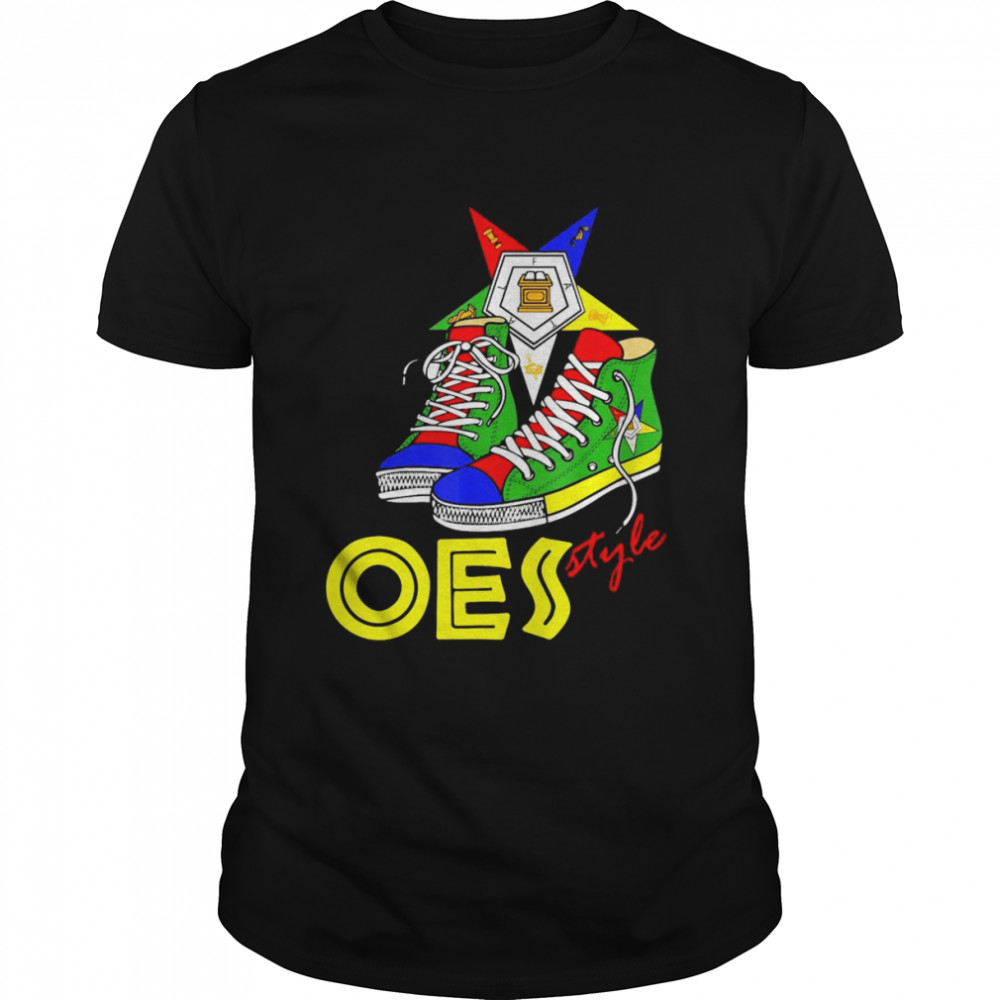 Oes High Top Sneaker Style Of Eastern Star Parents’ Day Shirt
